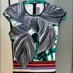 Abs. gorgeous Clover Canyon neoprene dress- small